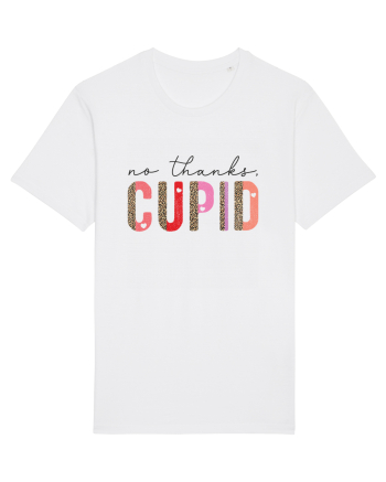 No Thanks Cupid White