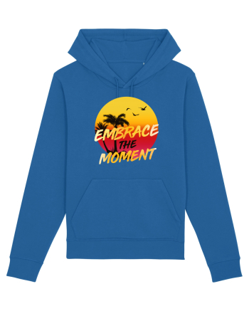 Embrace the moment Royal Blue