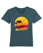 Embrace the moment Tricou mânecă scurtă guler V Bărbat Presenter