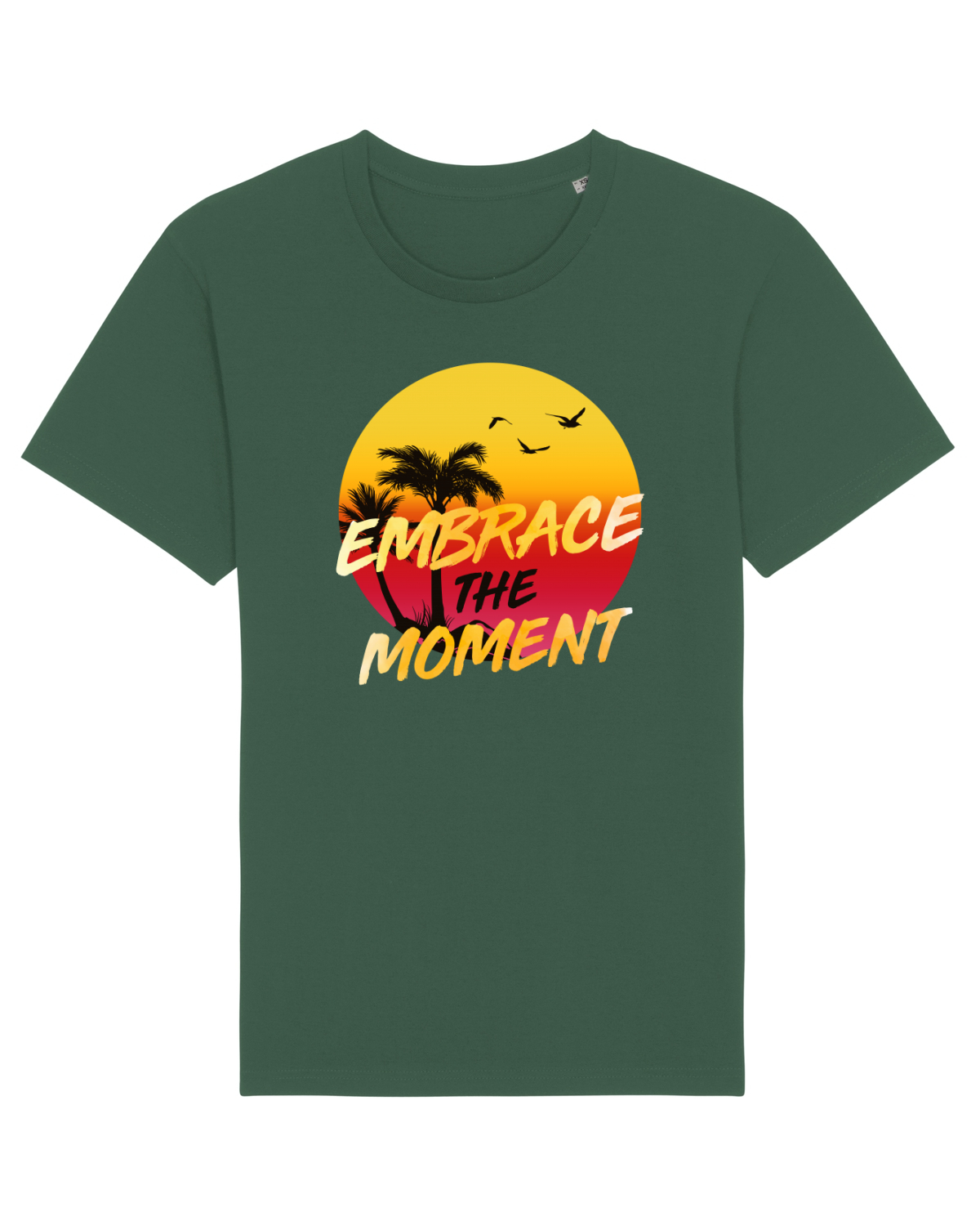 Tricou mânecă scurtă Unisex Rocker Bottle Green
