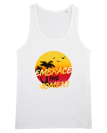 Embrace the moment White