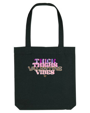 Thick Thighs Valentine Vibes Black