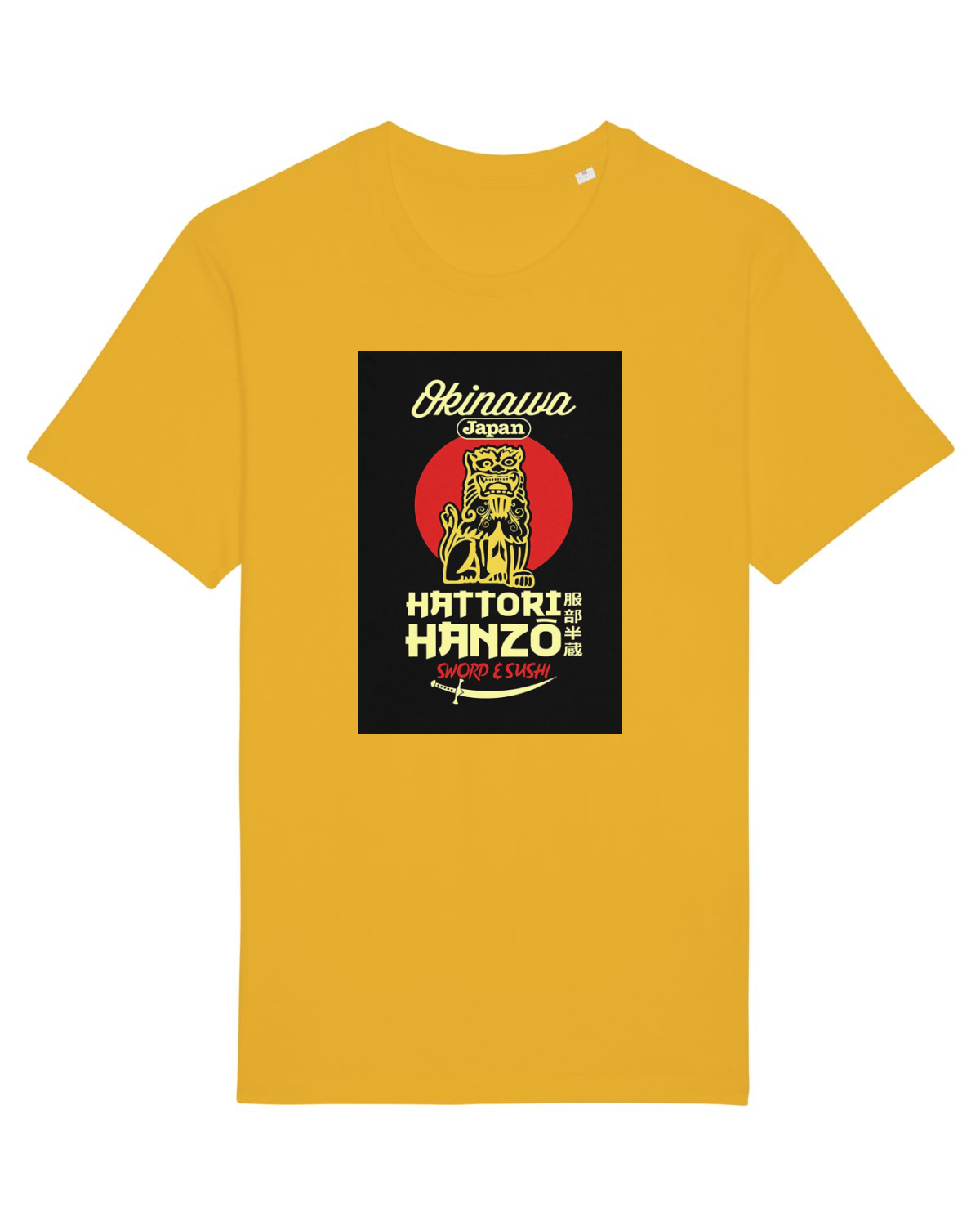 Tricou mânecă scurtă Unisex Rocker Spectra Yellow