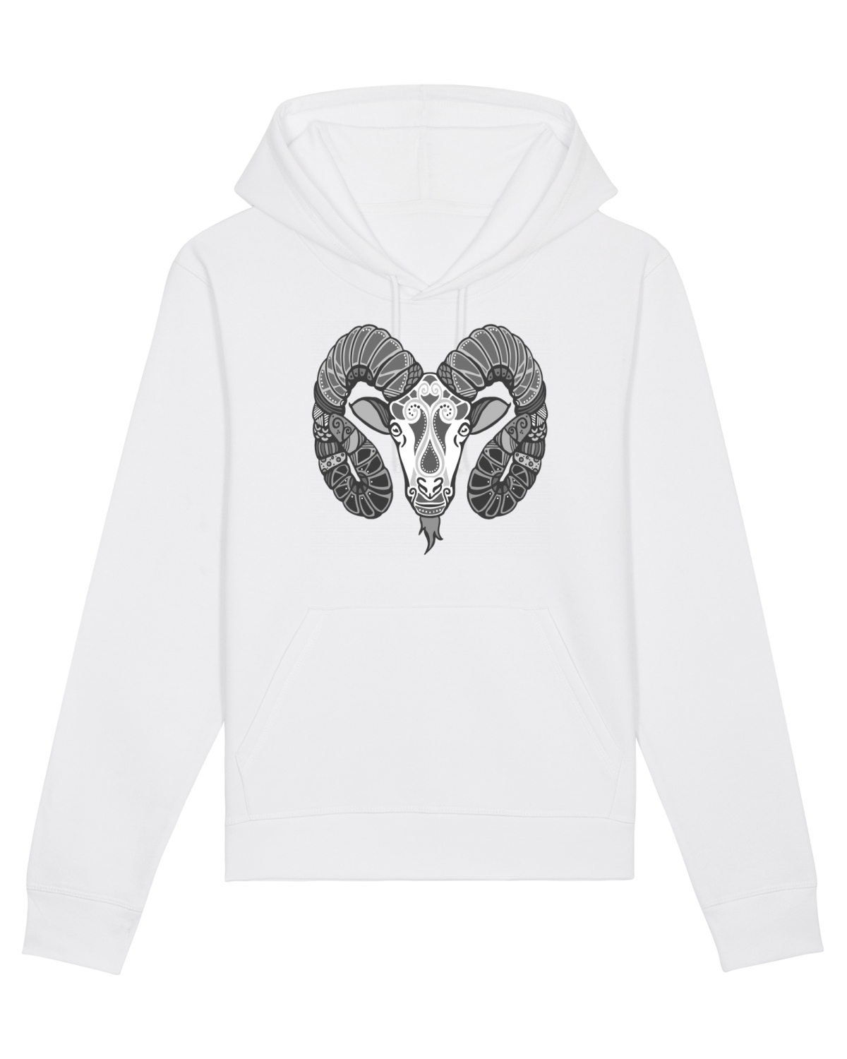 Hanorac Unisex Drummer White