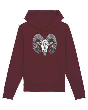 Berbec-zodiac B&W Burgundy