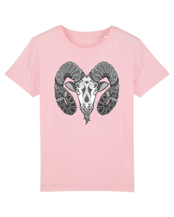 Berbec-zodiac B&W Cotton Pink