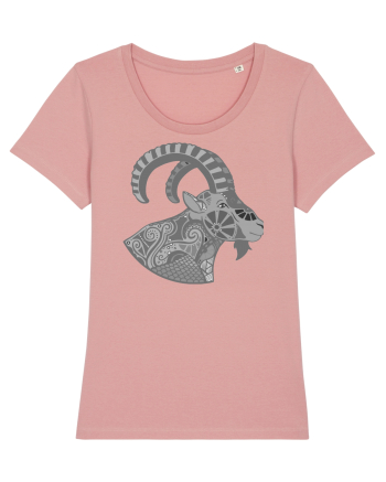 Capricorn-zodiac B&W Canyon Pink