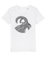 Capricorn-zodiac B&W Tricou mânecă scurtă  Copii Mini Creator