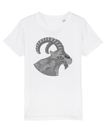 Capricorn-zodiac B&W White