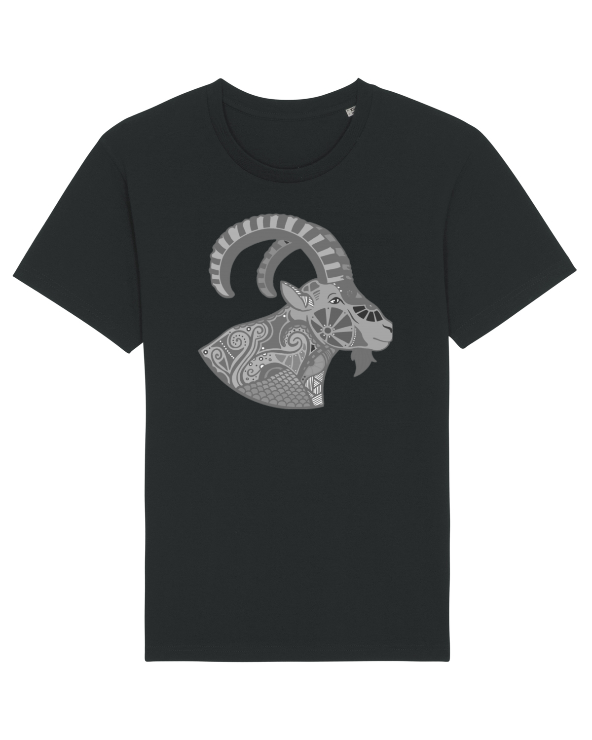 Tricou mânecă scurtă Unisex Rocker Black