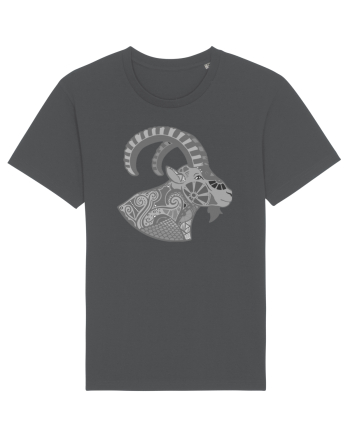 Capricorn-zodiac B&W Anthracite