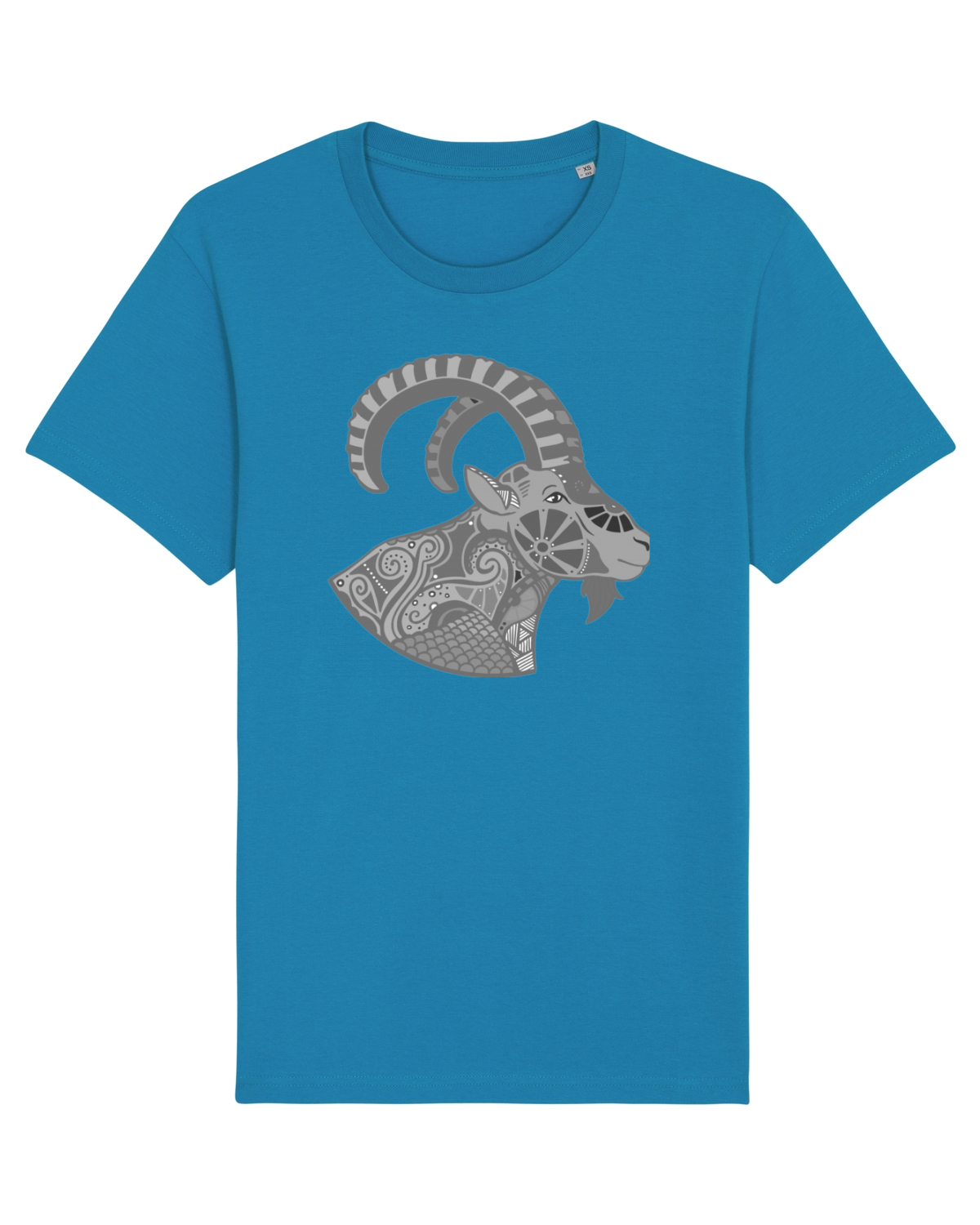 Tricou mânecă scurtă Unisex Rocker Azur