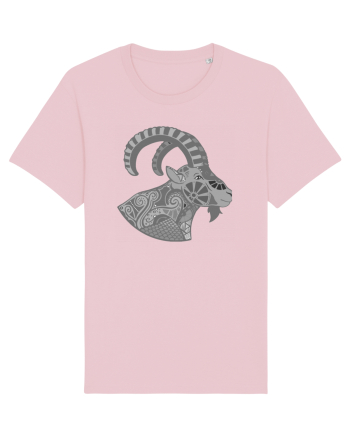 Capricorn-zodiac B&W Cotton Pink