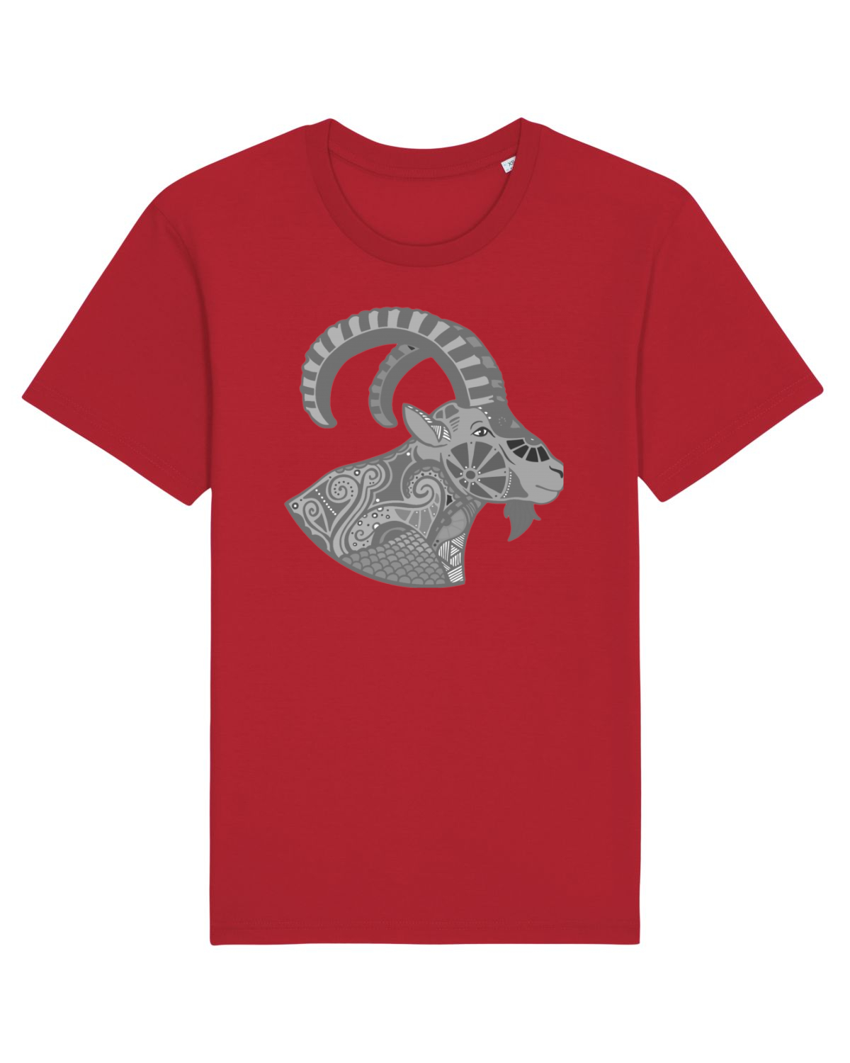 Tricou mânecă scurtă Unisex Rocker Red