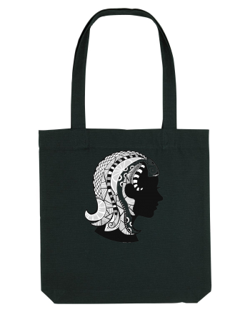 Fecioara-zodiac B&W Black