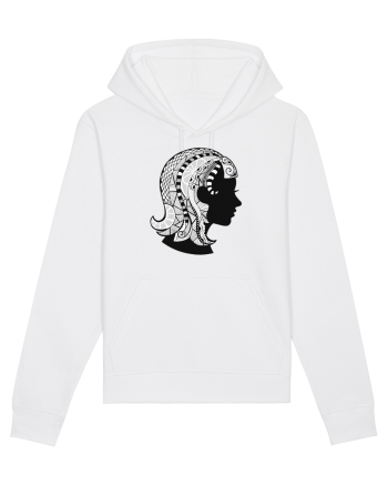 Fecioara-zodiac B&W White
