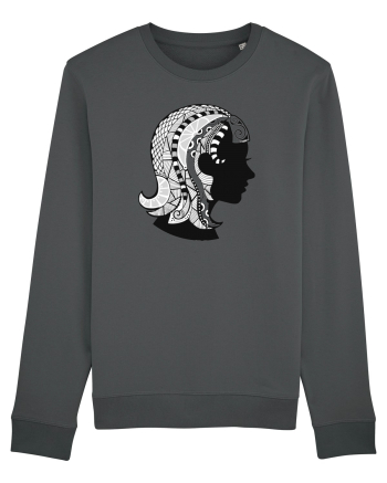 Fecioara-zodiac B&W Anthracite
