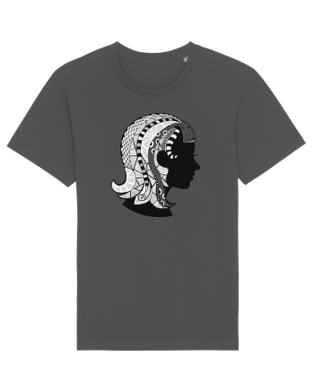 Fecioara-zodiac B&W Anthracite