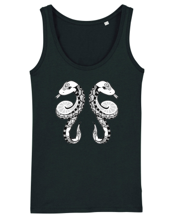 Gemeni-zodiac B&W Black