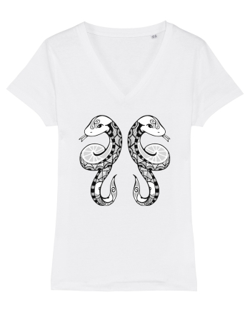 Gemeni-zodiac B&W White