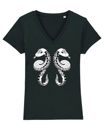 Gemeni-zodiac B&W Black