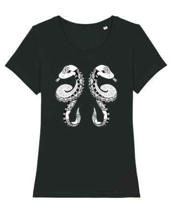 Gemeni-zodiac B&W Black