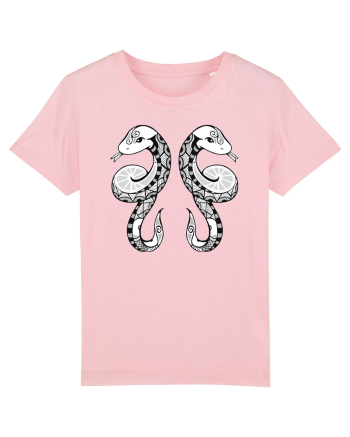 Gemeni-zodiac B&W Cotton Pink
