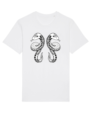 Gemeni-zodiac B&W White