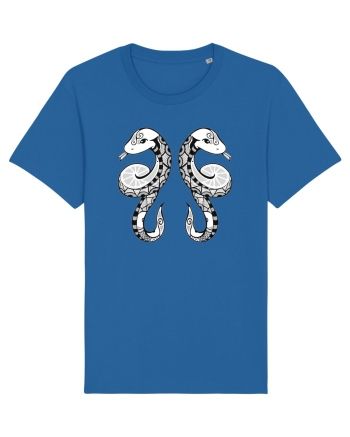 Gemeni-zodiac B&W Royal Blue
