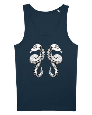 Gemeni-zodiac B&W Navy