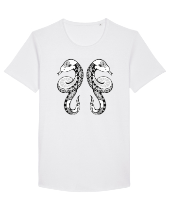 Gemeni-zodiac B&W White