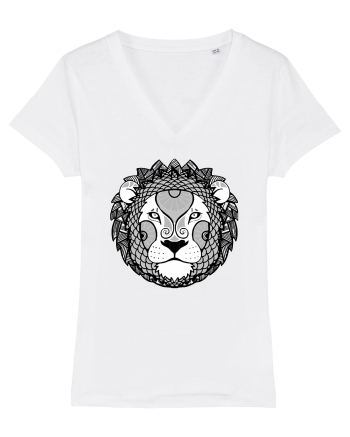 Leu-zodiac B&W White
