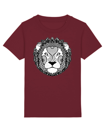 Leu-zodiac B&W Burgundy