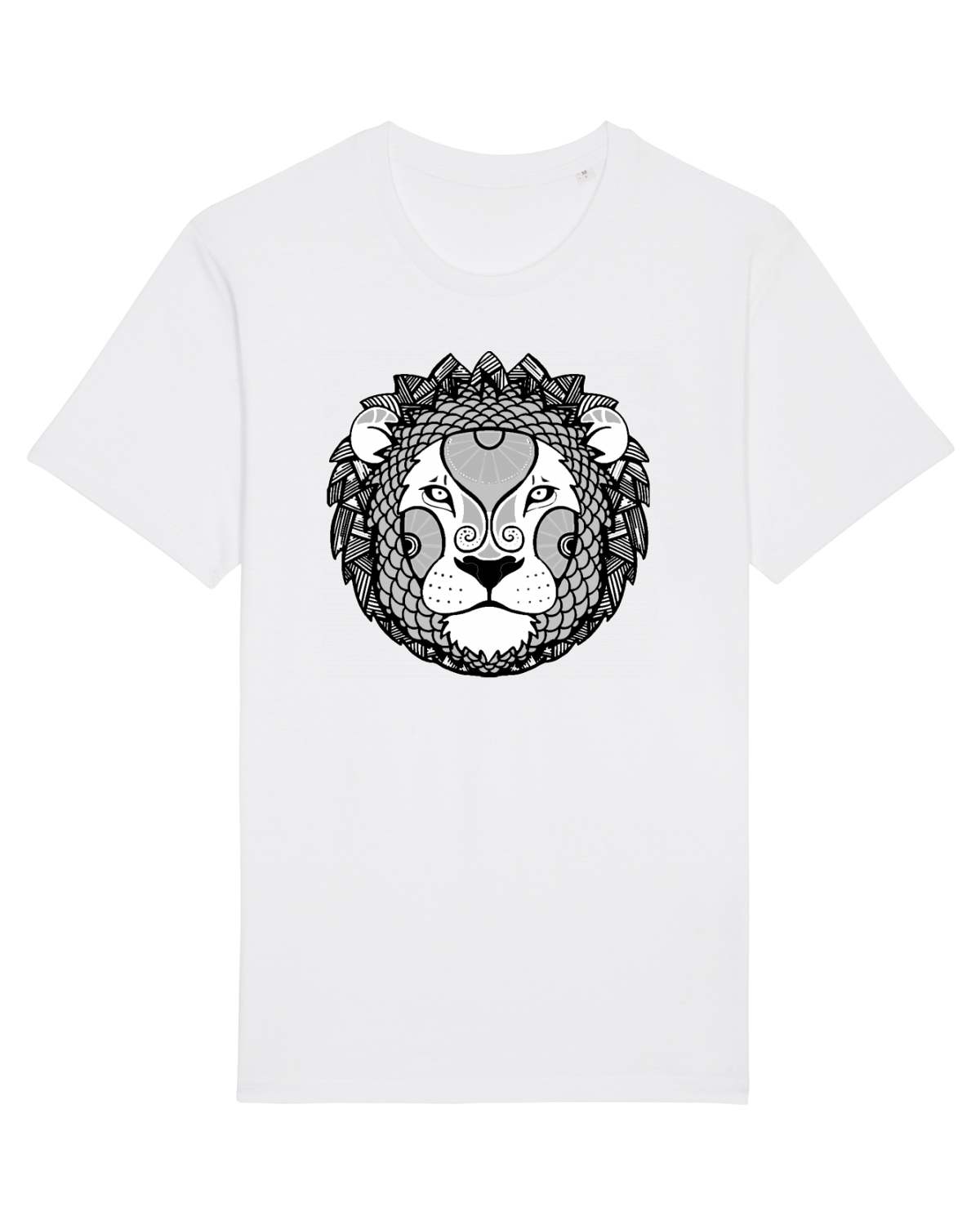 Tricou mânecă scurtă Unisex Rocker White