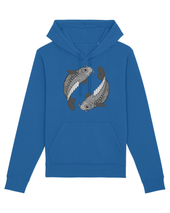 Pesti-zodiac B&W Royal Blue