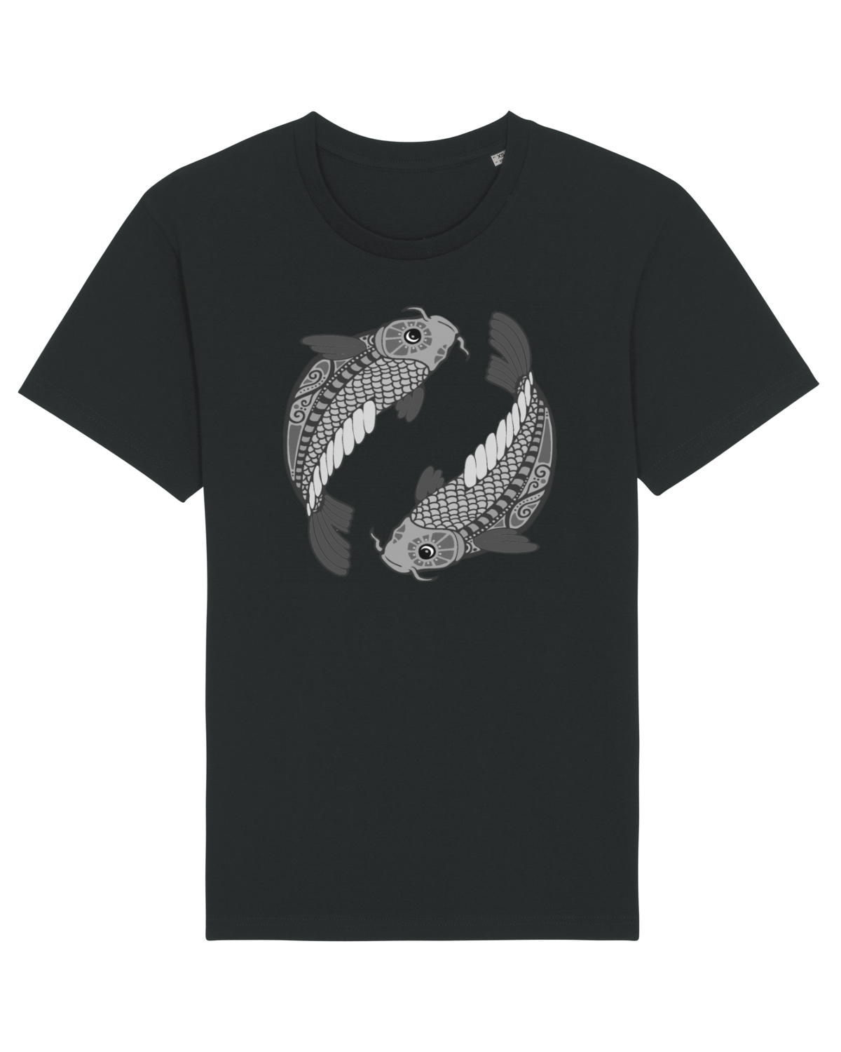 Tricou mânecă scurtă Unisex Rocker Black