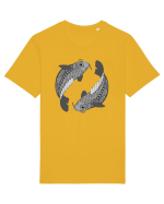 Pesti-zodiac B&W Tricou mânecă scurtă Unisex Rocker
