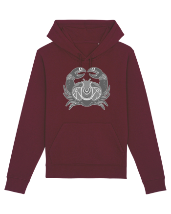 Rac-zodiac B&W Burgundy