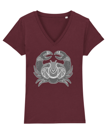 Rac-zodiac B&W Burgundy