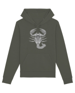 Scorpion-zodiac B&W Hanorac Unisex Drummer