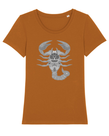 Scorpion-zodiac B&W Roasted Orange