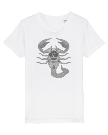 Scorpion-zodiac B&W White