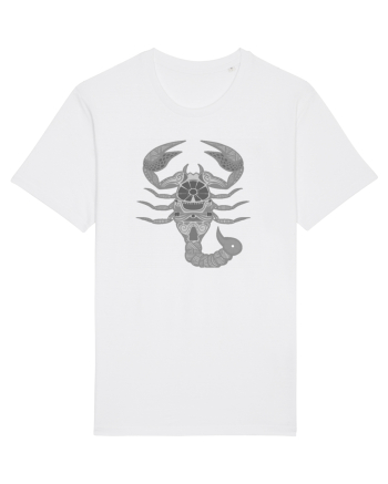 Scorpion-zodiac B&W White