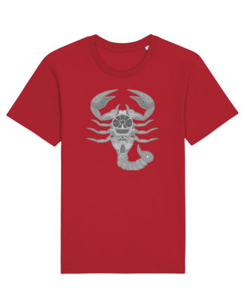 Scorpion-zodiac B&W Red