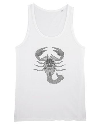 Scorpion-zodiac B&W White