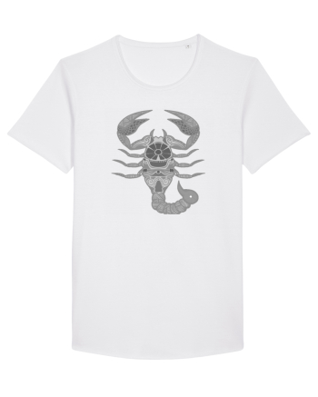 Scorpion-zodiac B&W White