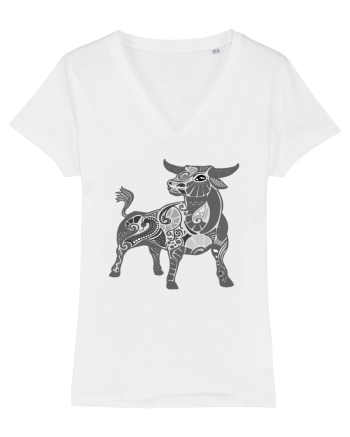 Taur-zodiac B&W White