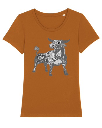 Taur-zodiac B&W Roasted Orange