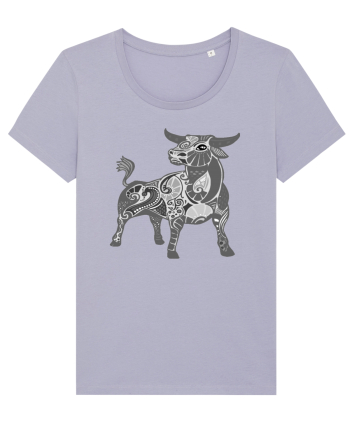 Taur-zodiac B&W Lavender