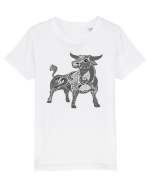 Taur-zodiac B&W Tricou mânecă scurtă  Copii Mini Creator